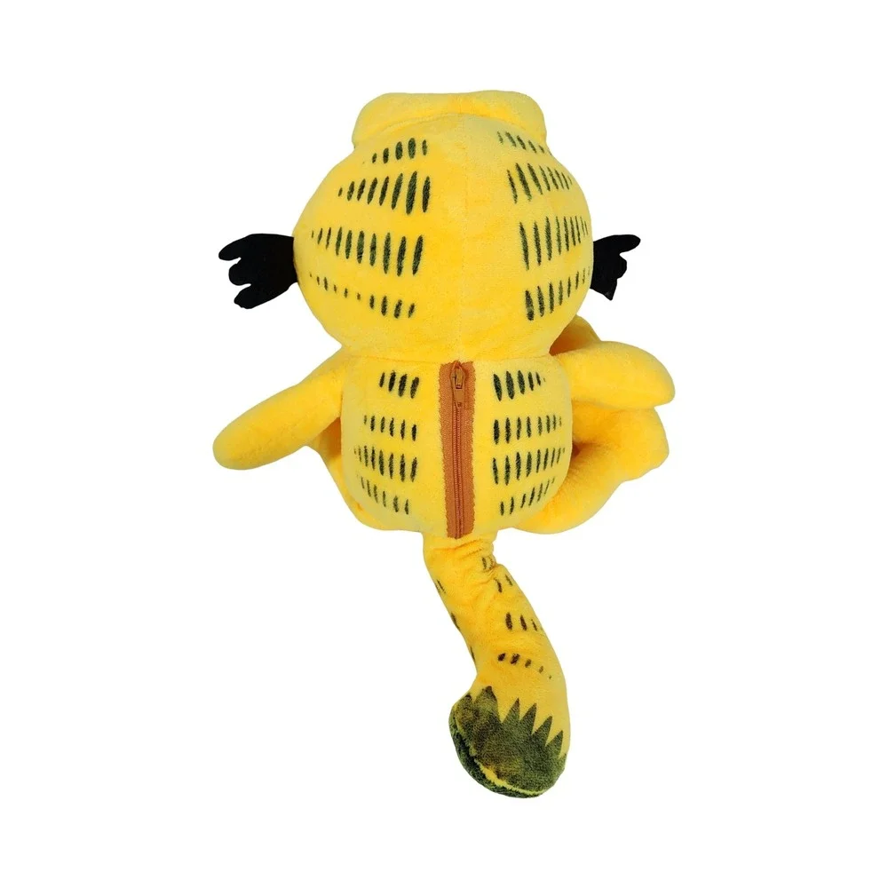 Garfield the Cat Plush Stuffed Animal Yellow Zipper Back Pajama Bag 15‎ Inch